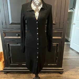 Aritzia black sweater dress never worn